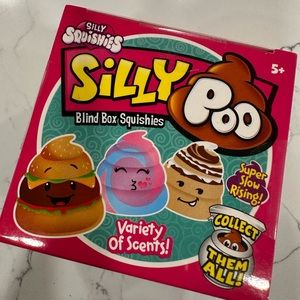 NWT Silly Squishies Silly Poo Blind Box Poo. Nerdy Poo